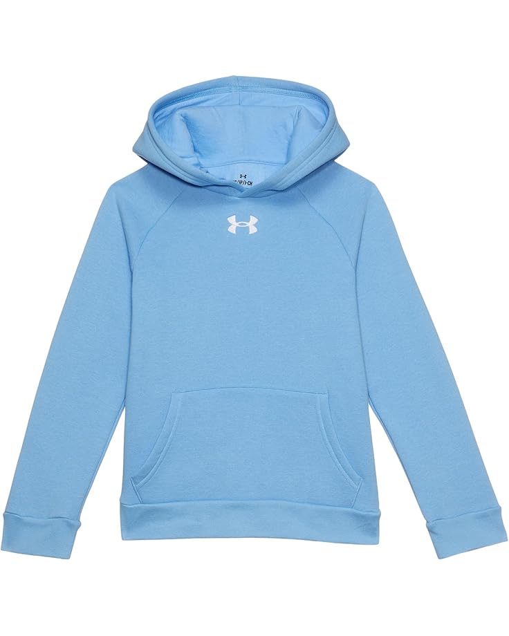 

Худи Under Armour Kids Rival Fleece Hoodie, цвет Horizon Blue/White