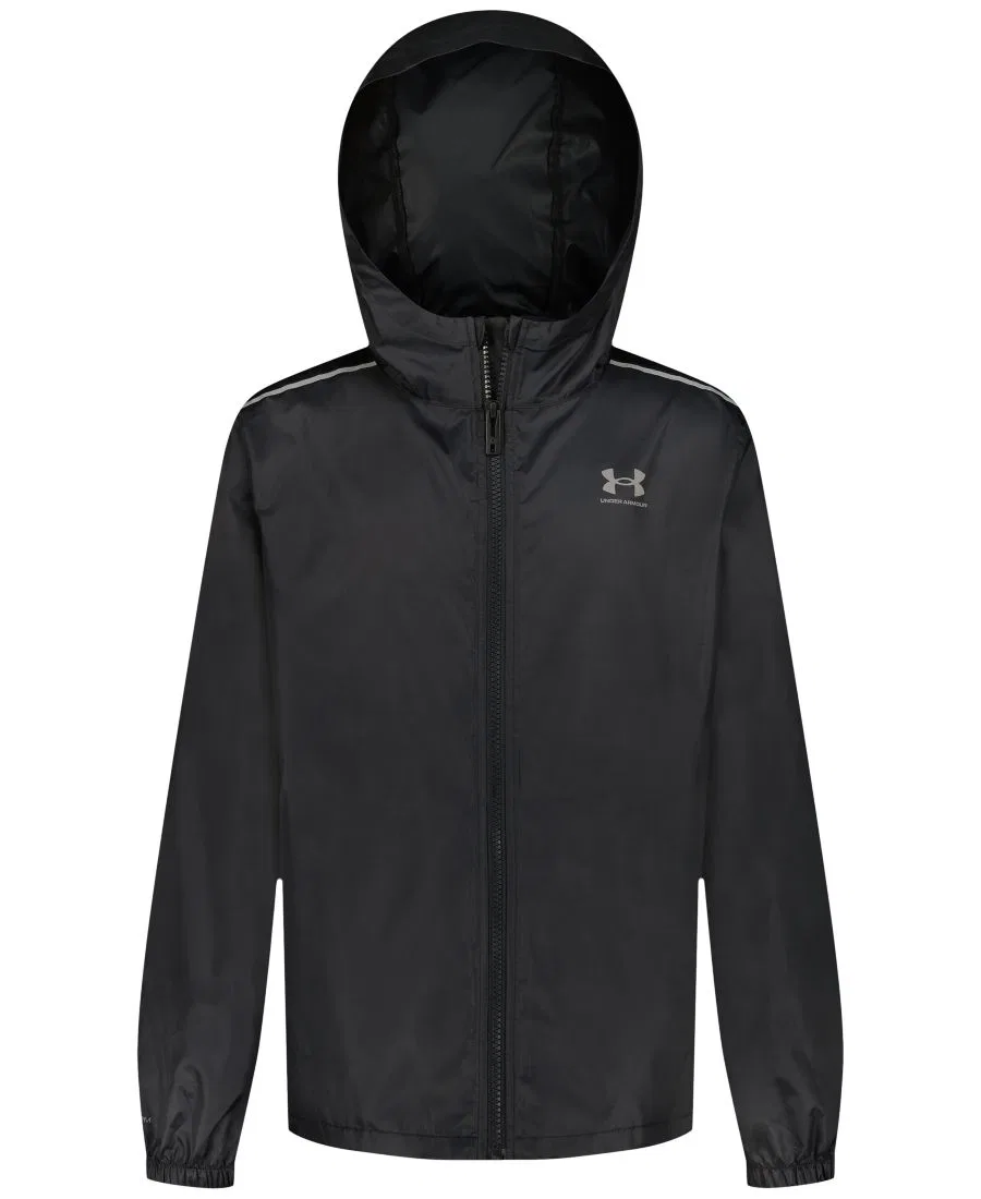 Ветрозащитная куртка с капюшоном на молнии Under Armour, Black