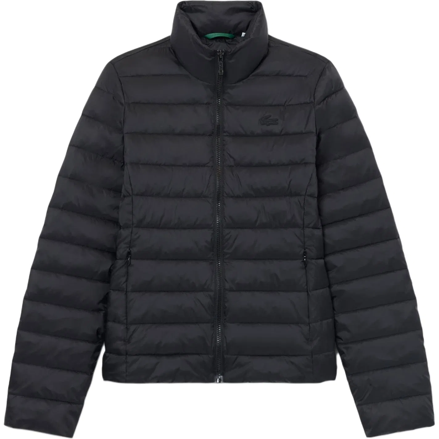 Женский пуховик с воротником-стойкой LACOSTE, 031/Black