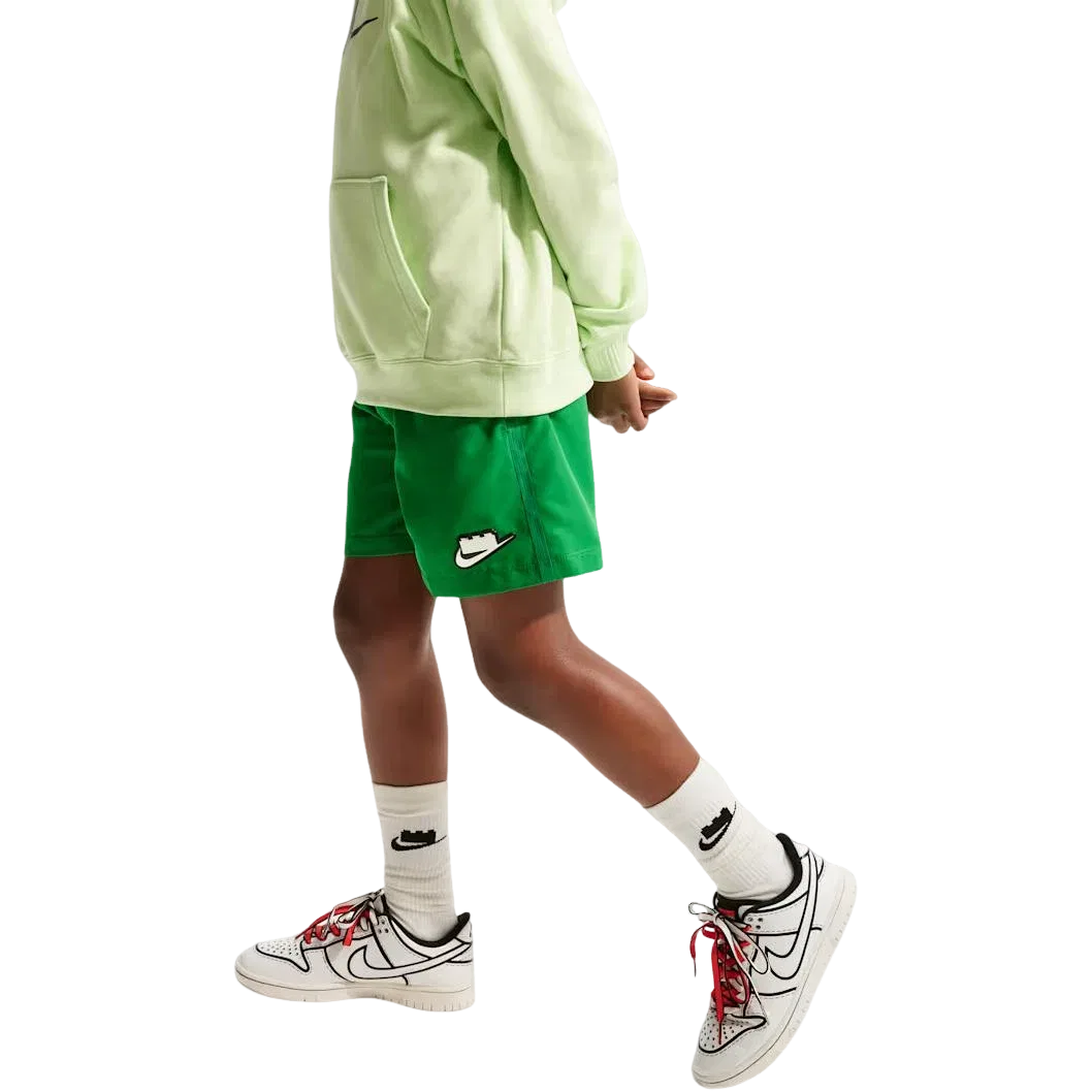Детские шорты Nike x LEGO Collection Lucky Green, зеленый — фото 3