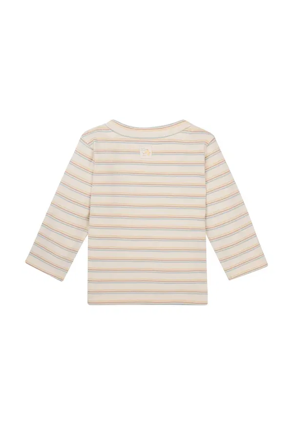 Топ с длинным рукавом хлопковый Long sleeved top Noppies, Striped — фото 2
