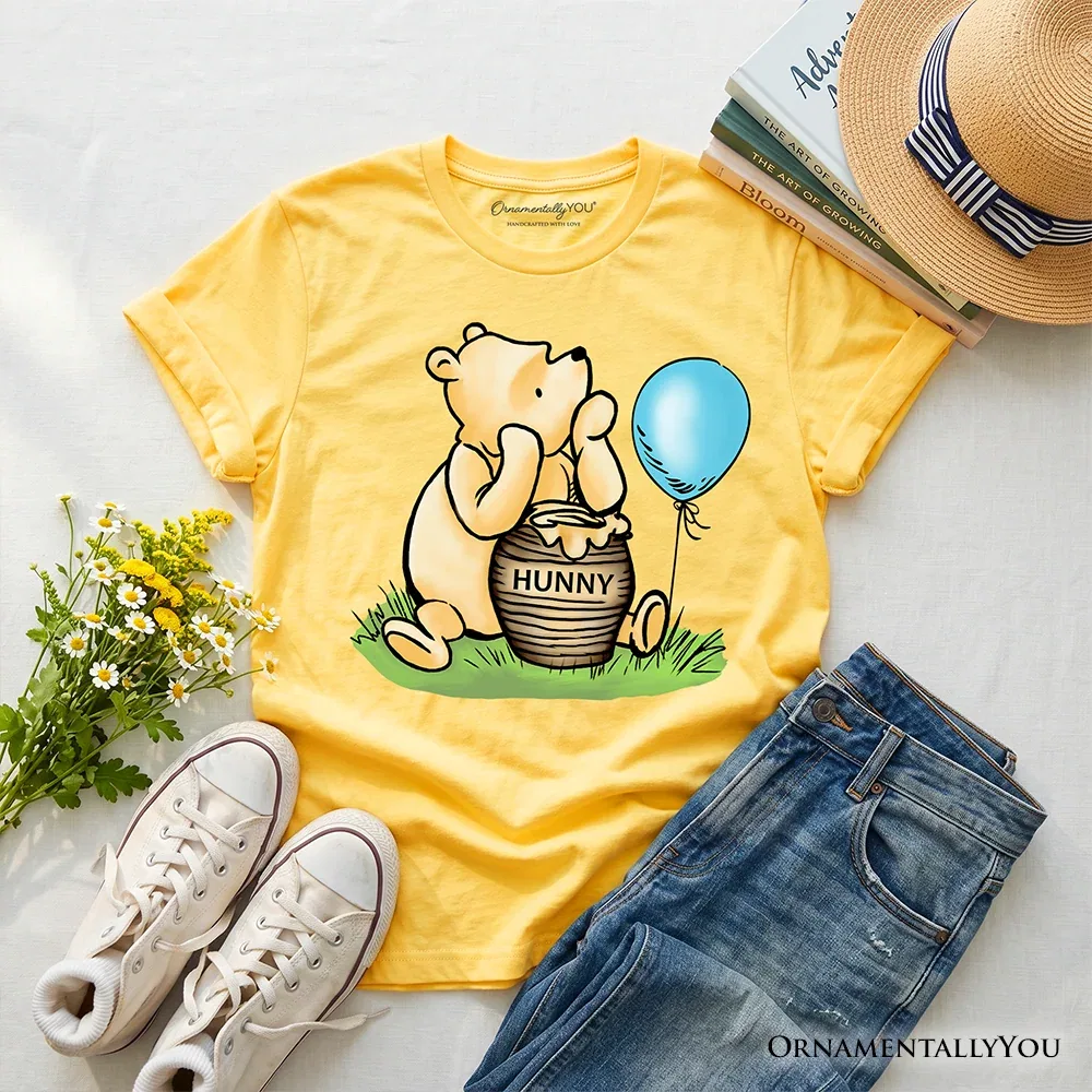 Детская футболка с принтом медвежонка Winnie-the-Pooh OrnamentallyYou, Daisy
