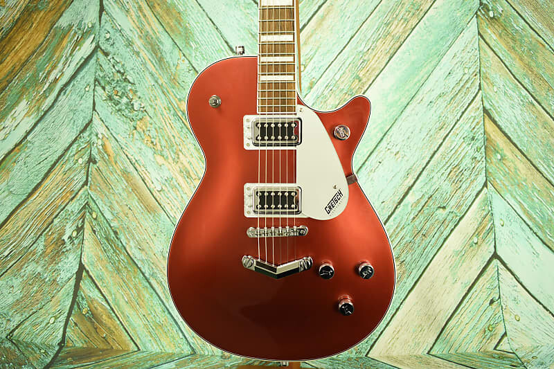 

Gretsch G5220 Electromatic Jet - красная огневая палочка G5220 Electromatic Jet BT with V-Stoptail