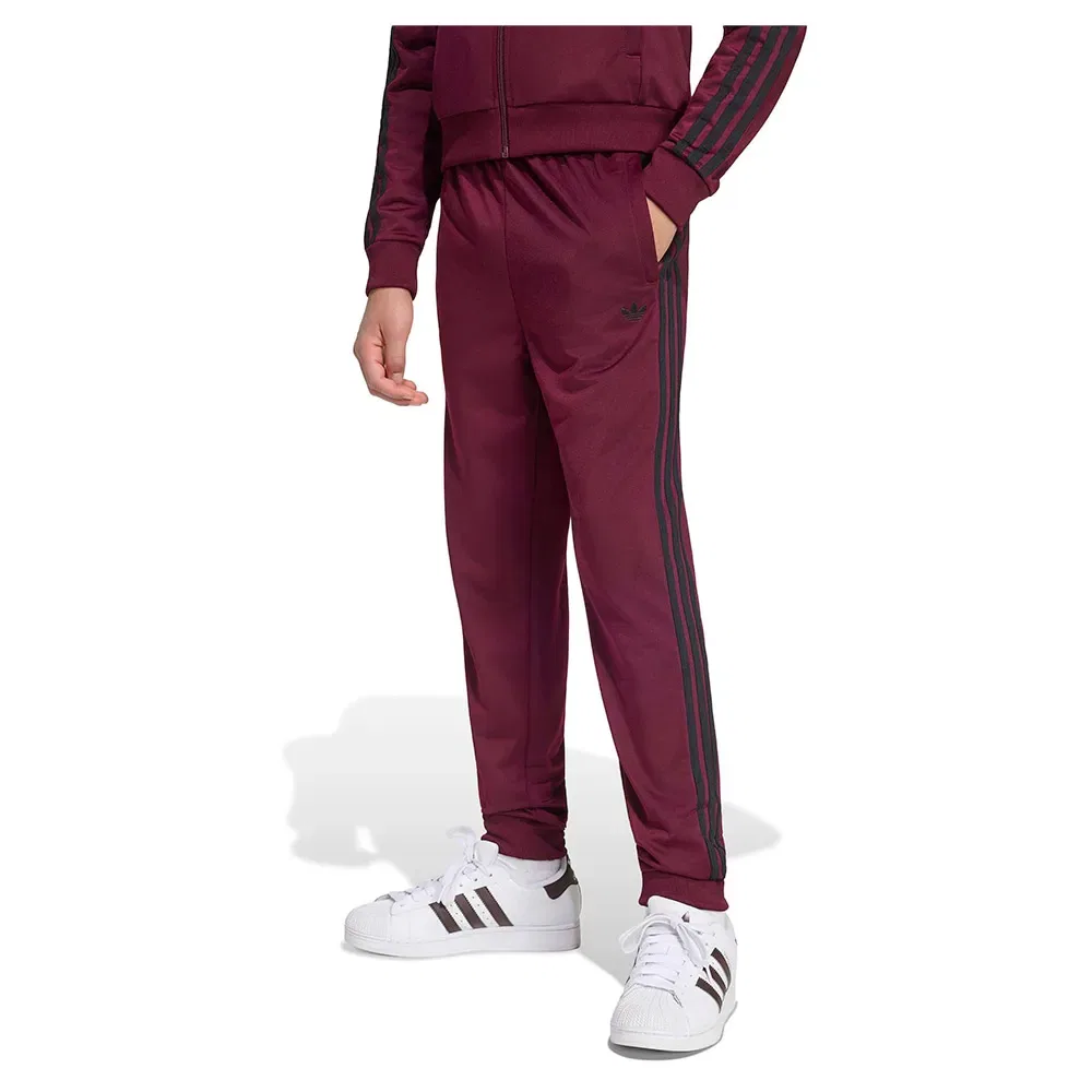 Спортивные брюки для девочек с принтом Adidas Originals, Red