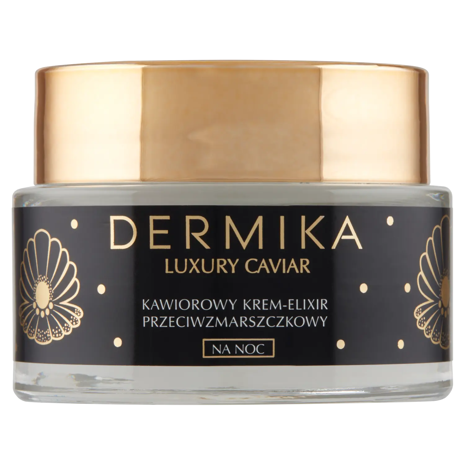 

Dermika Luxury Caviar крем-эликсир против морщин для лица на ночь, 50 мл