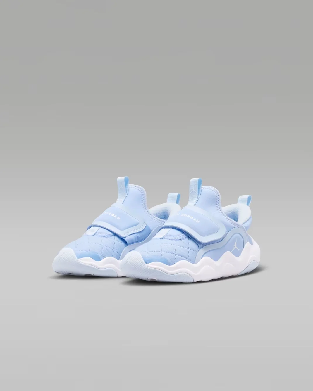 Кроссовки детские Nike Jordan 23/7.2 EasyOn, голубой/белый — фото 4
