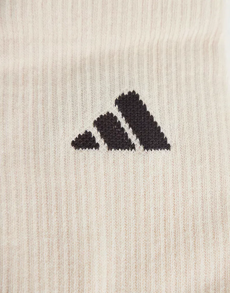 Носки высокие Training Essentials 3 шт Adidas, коричневый — фото 3