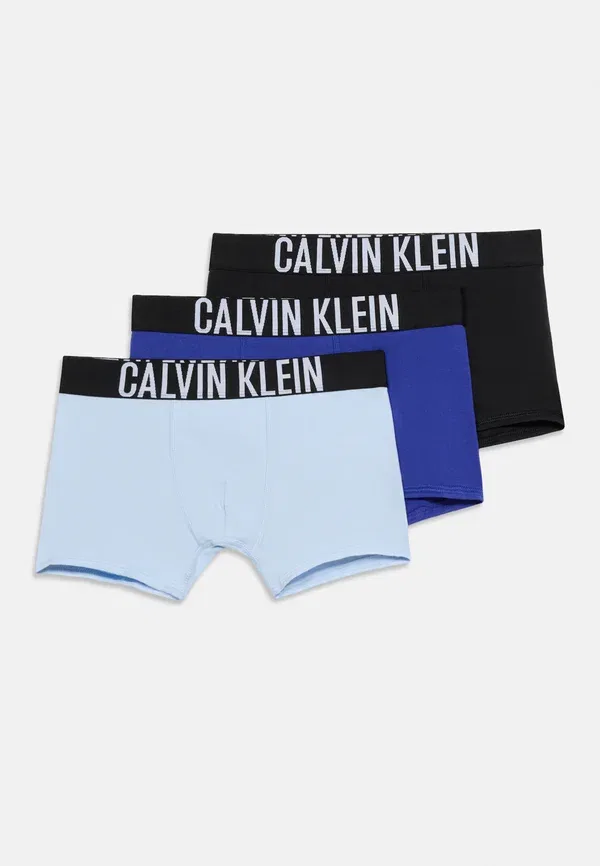 Комплект из 3 боксерских трусов Calvin Klein Underwear, черный/синий
