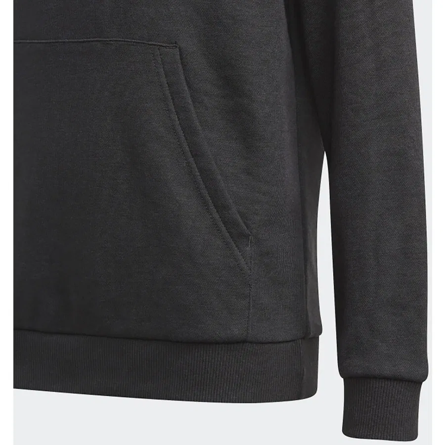 Детский худи с капюшоном Essentials Sportswear GN4027 adidas, Черно-белый — фото 4