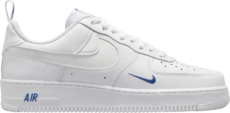 

Кроссовки Nike Air Force 1 '07 LV8 'Reflective Swoosh - White Dark Marina Blue', белый, Белый;серый, Кроссовки Nike Air Force 1 '07 LV8 'Reflective Swoosh - White Dark Marina Blue', белый