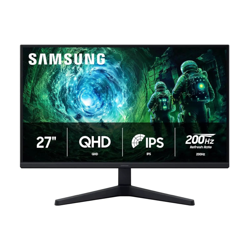 

Монитор игровой Samsung Odyssey G5 G53F, 27", 2560х1440, 200 Гц, IPS, черный