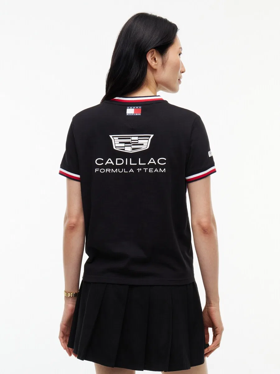 Футболка TOMMY HILFIGER 'TH X CF1 REPLICA' черного цвета — фото 4