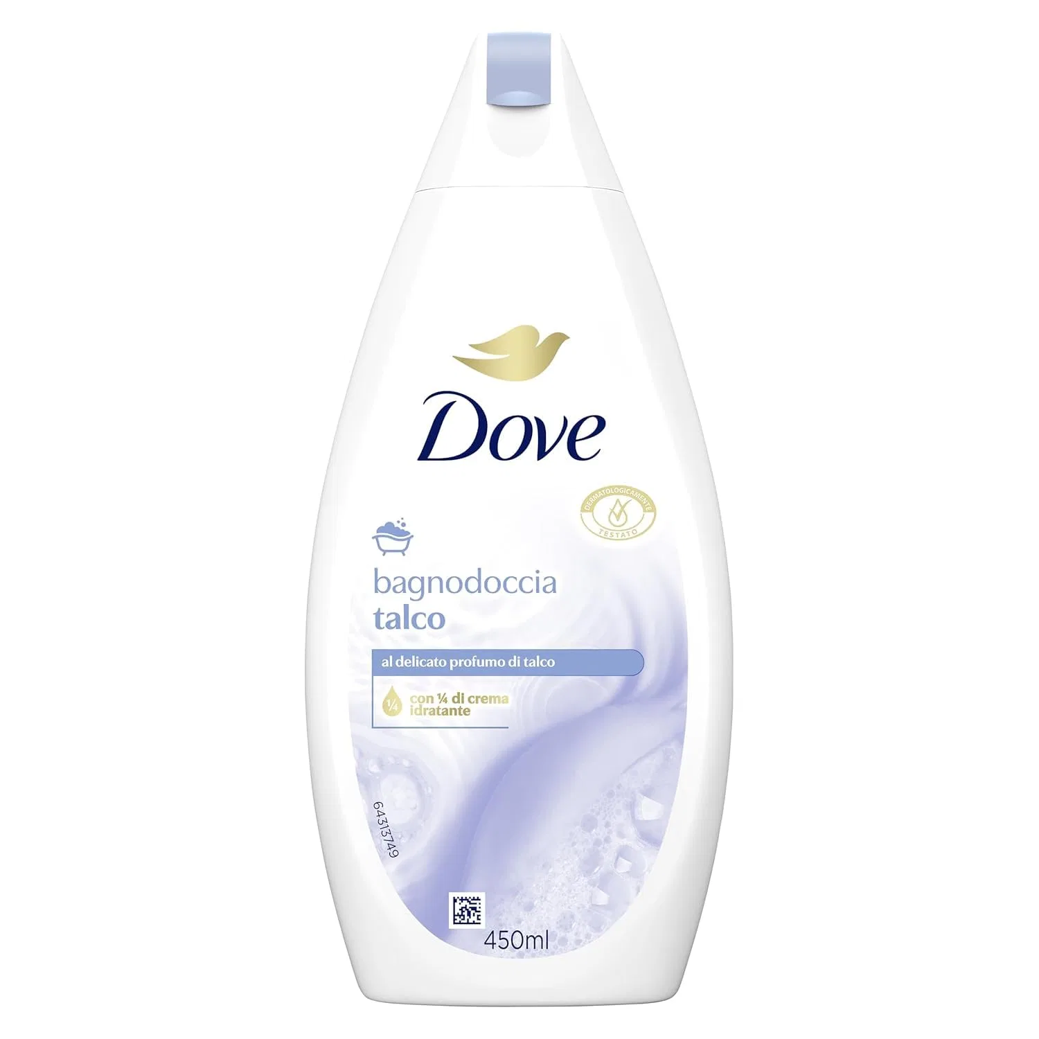 Гель для душа Dove Gentle Shower Gel Talco, набор 6x450 мл, 2700 мл