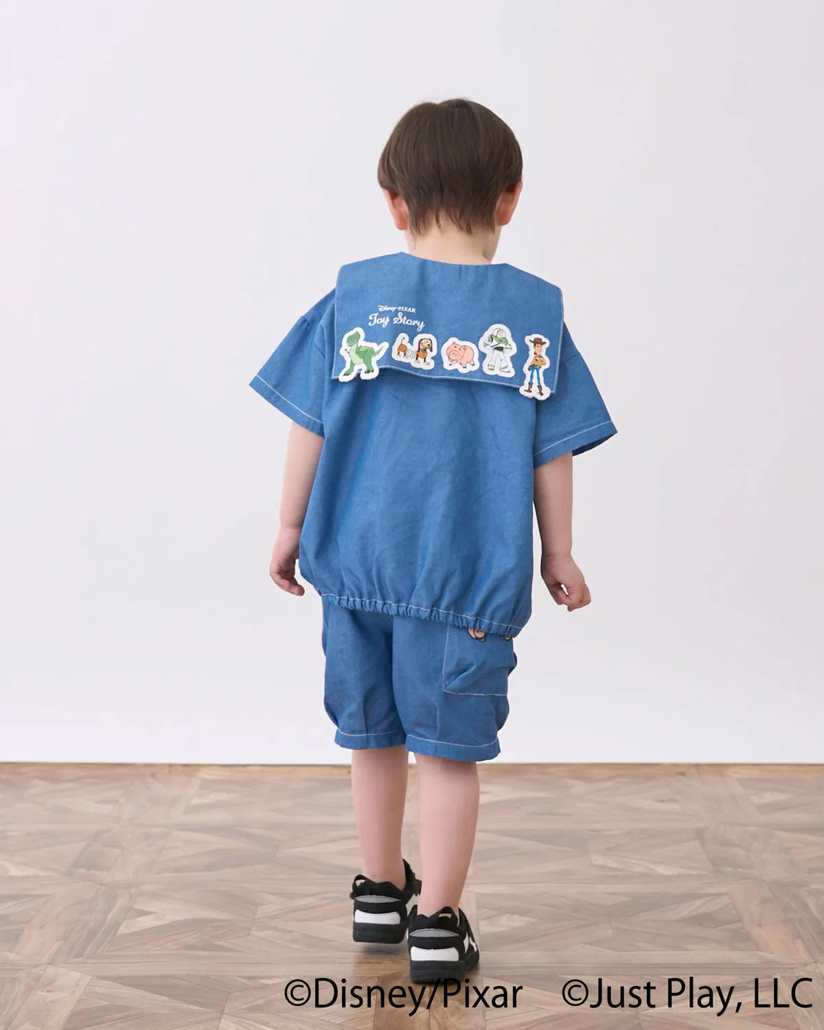 Детские шорты с вышивкой, модель TOY STORY, petit main, Colorful — фото 3