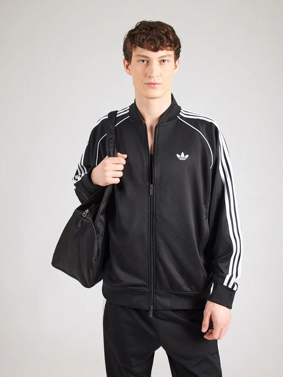 Куртка ADIDAS ORIGINALS Between-Season 'Adicolor Classics' черного цвета — фото 2