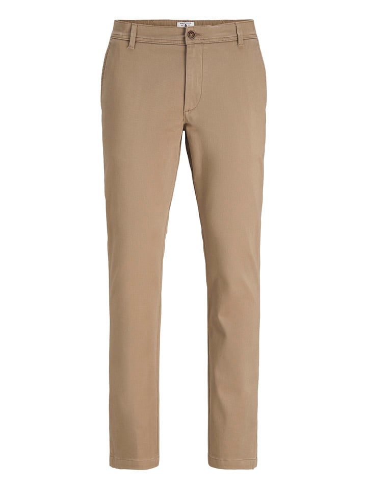 

Брюки чинос Jack & Jones Chino Bolton, бежевый
