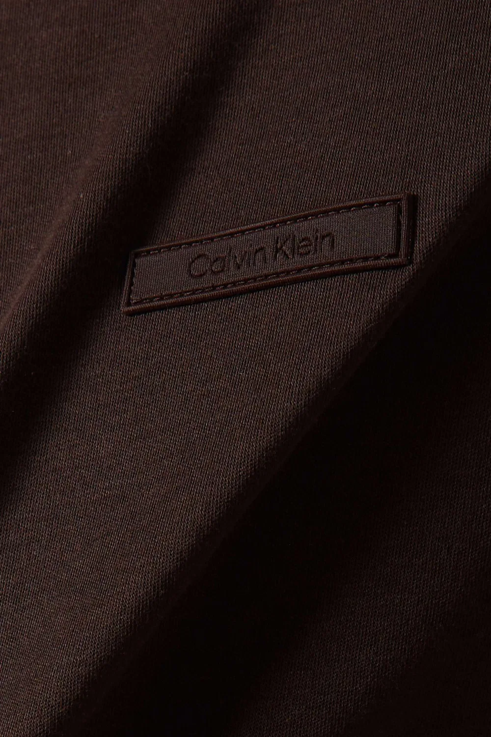 Футболка с коротким рукавом Logo Slim-fit Calvin Klein, черный — фото 4