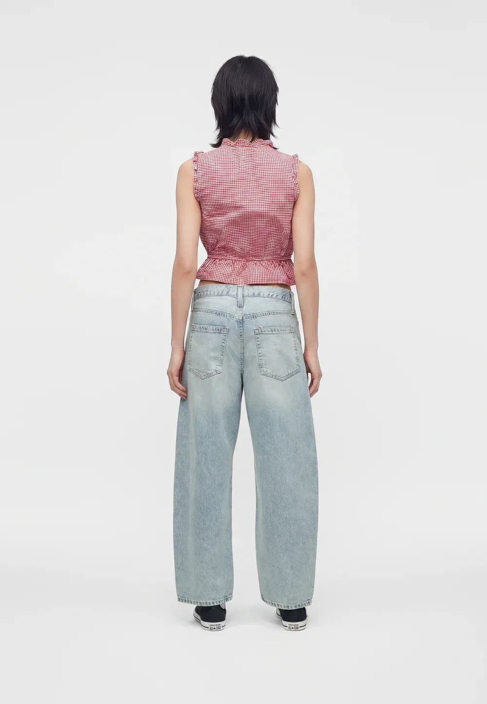 Бочка для сбора урожая - широкая ножка Gap, Light-Blue Denim — фото 3