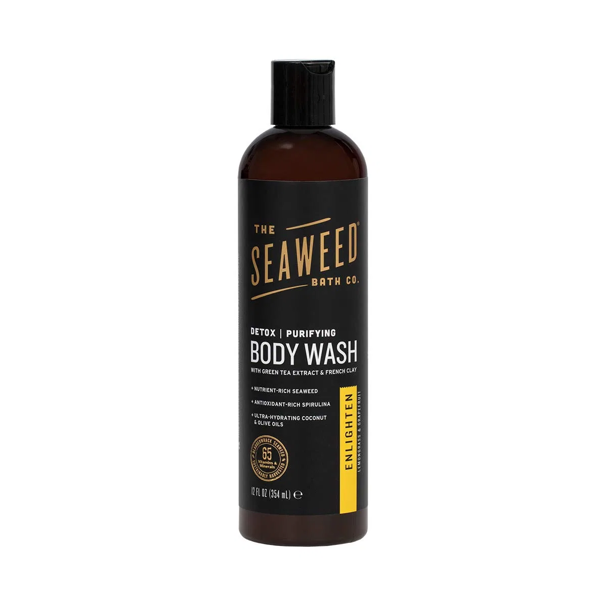 Детокс гель для душа Purifying Detox Body Wash, Seaweed Bath Company, 354 мл, Lemongrass