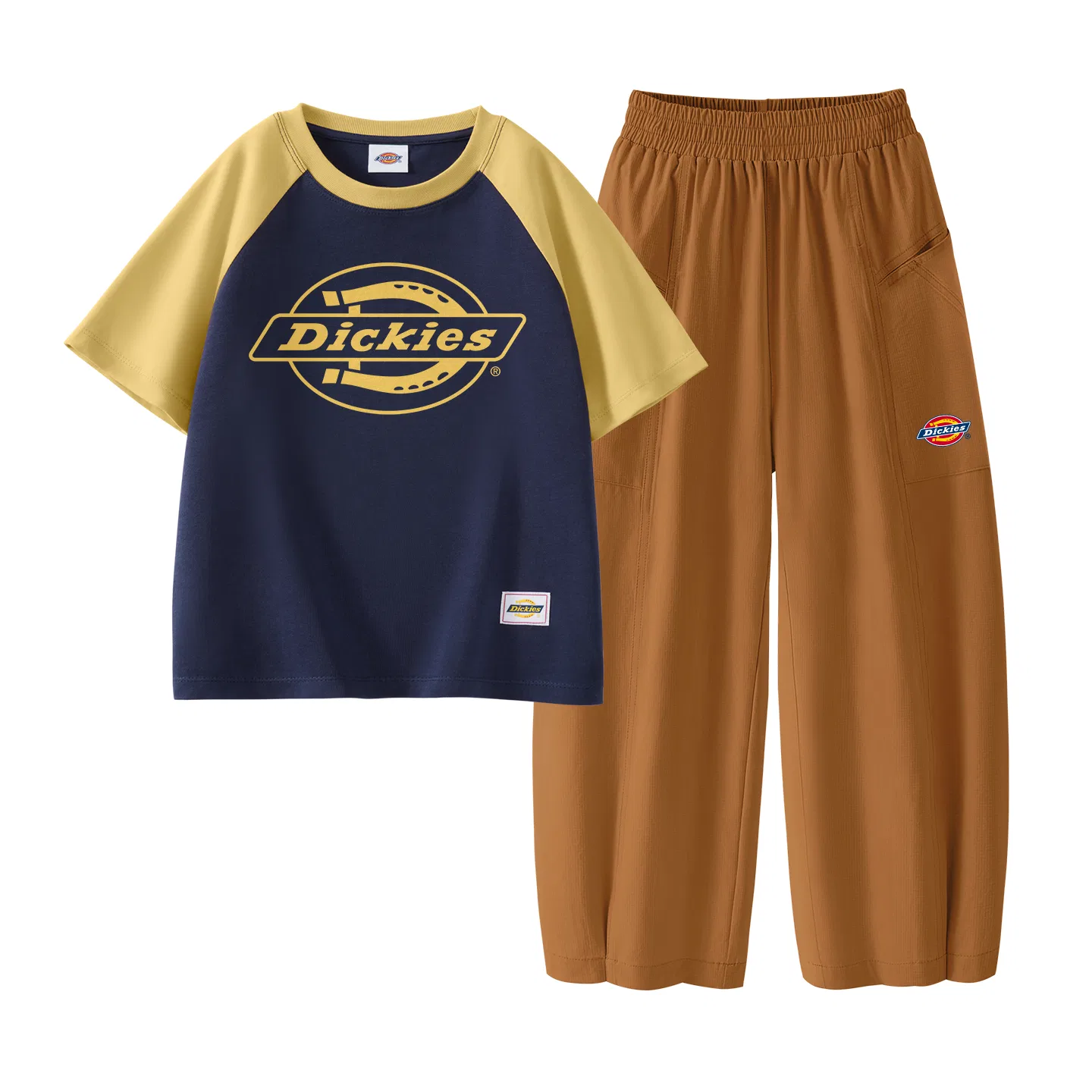 Детский спортивный комплект с логотипом Dickies, Amber Brown