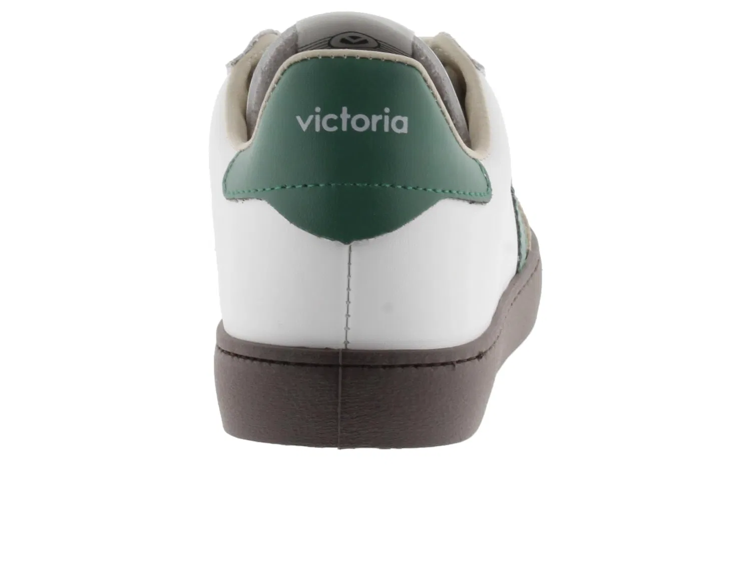 Детские кроссовки из кожи для мальчиков Cyclist Leather Effect & Contrast Pieces & Split Leather Toe victoria, Bianco — фото 3