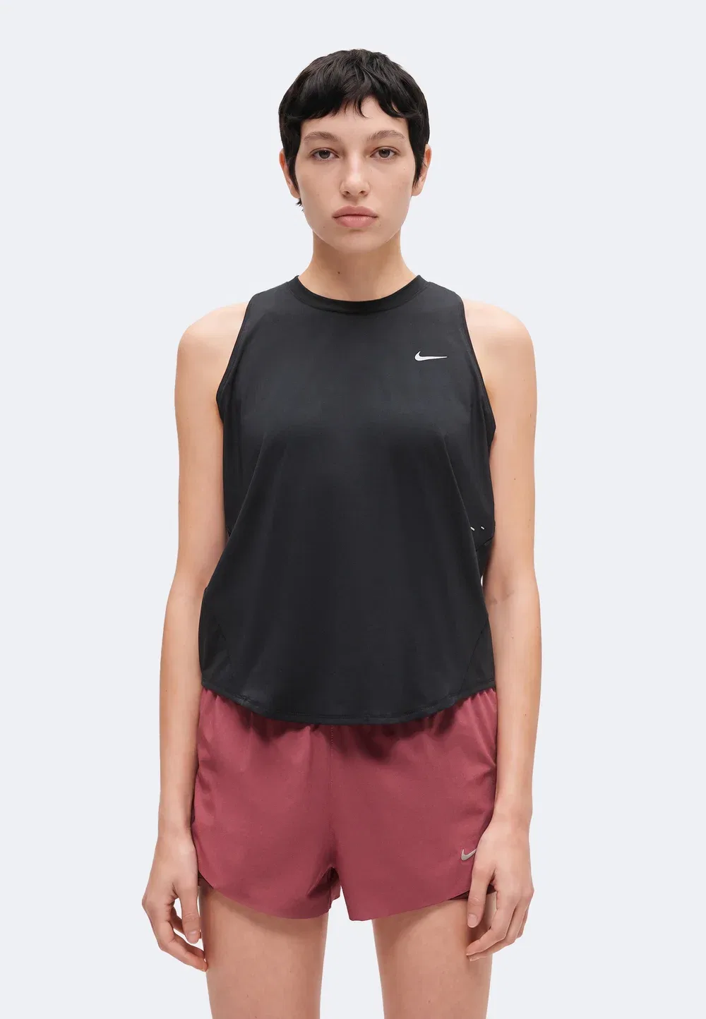 W nk swift df tank stndrd - top Nike Performance, Black
