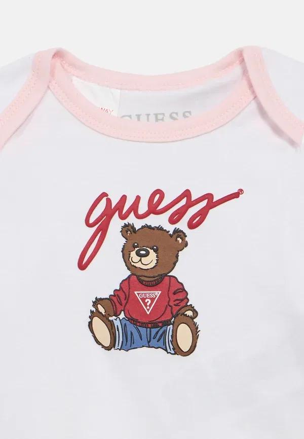 Детские брюки Guess, розовый — фото 4