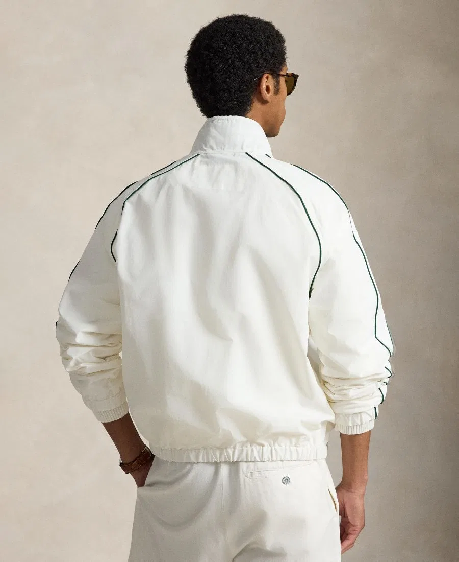 Мужская куртка с длинным рукавом Oakfort Faille Polo Ralph Lauren, Paper White — фото 4