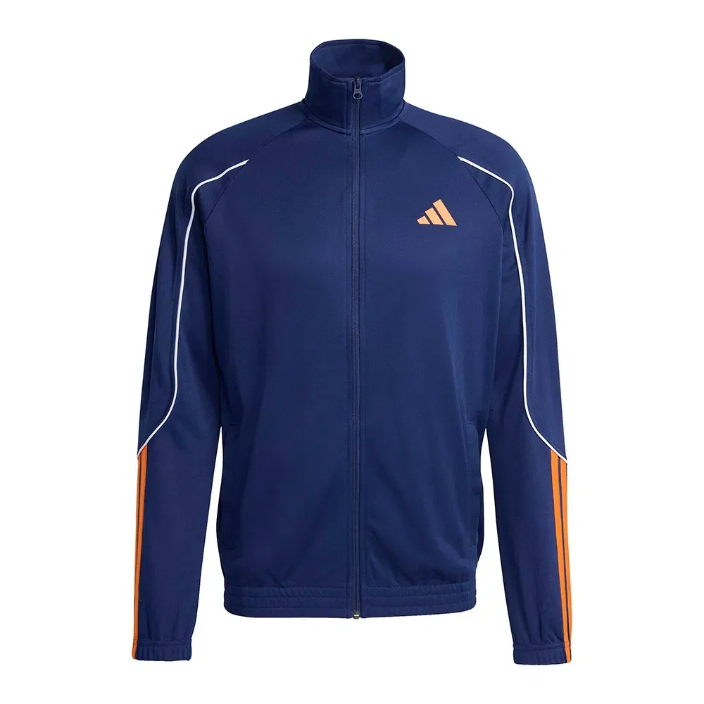 Мужской спортивный костюм с принтом 3 Stripes Adidas, Blue — фото 3