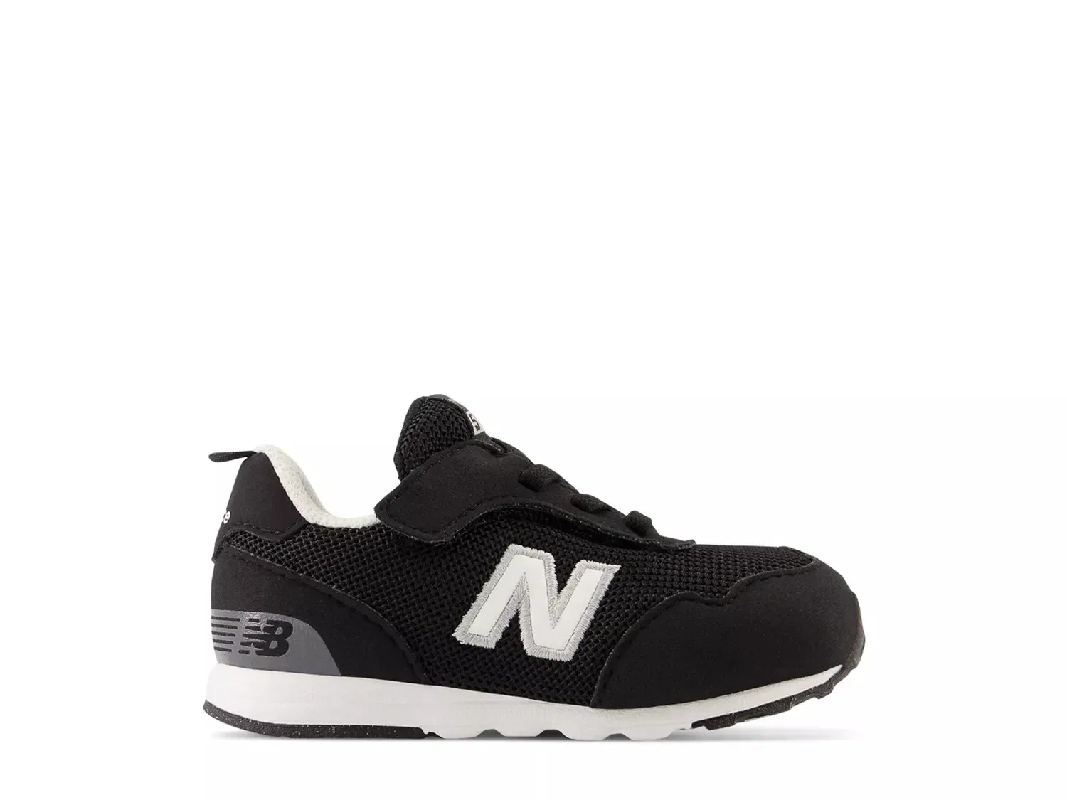 Кроссовки детские 515 v3 New Balance, Black/White — фото 4