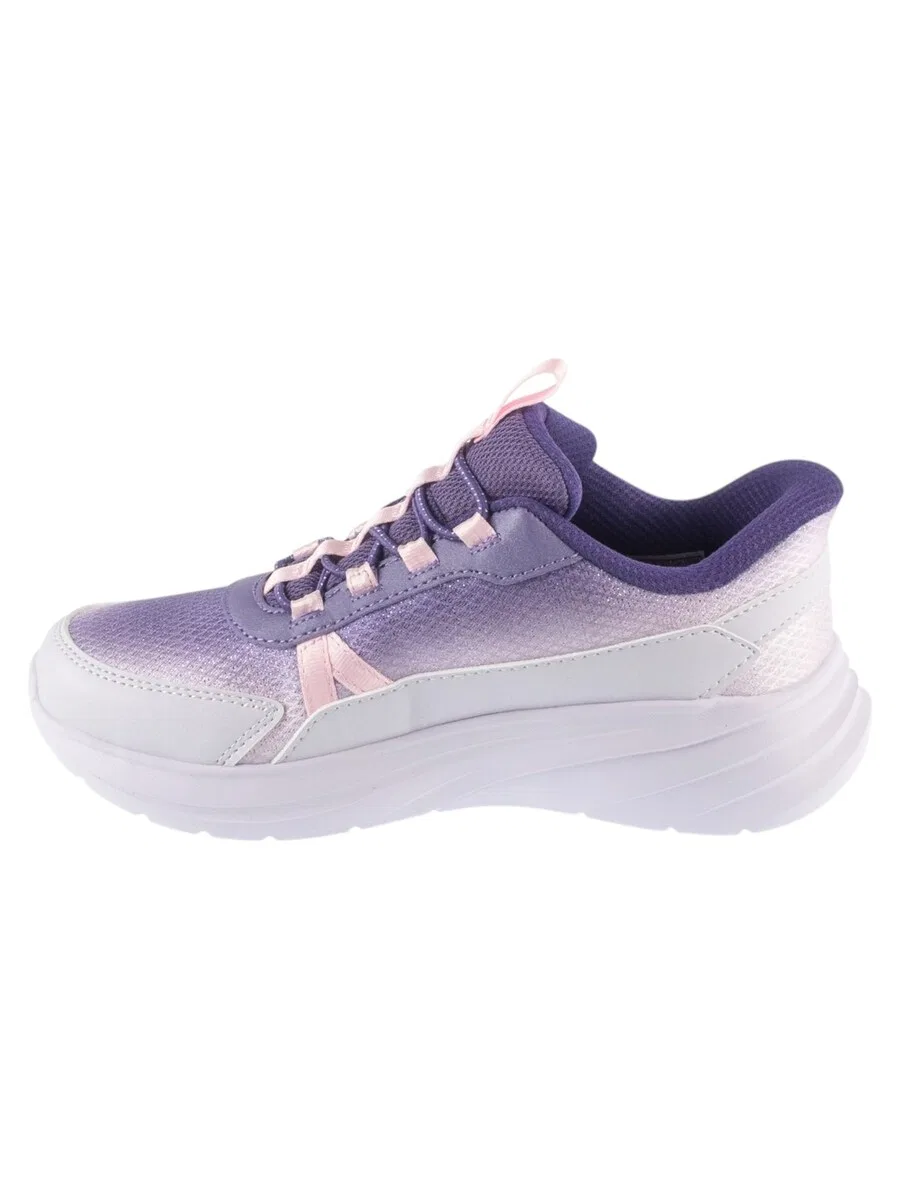 Кроссовки SKECHERS 'Slip-ins Wave 92-Sparkle Sprint' фиолетового цвета — фото 2