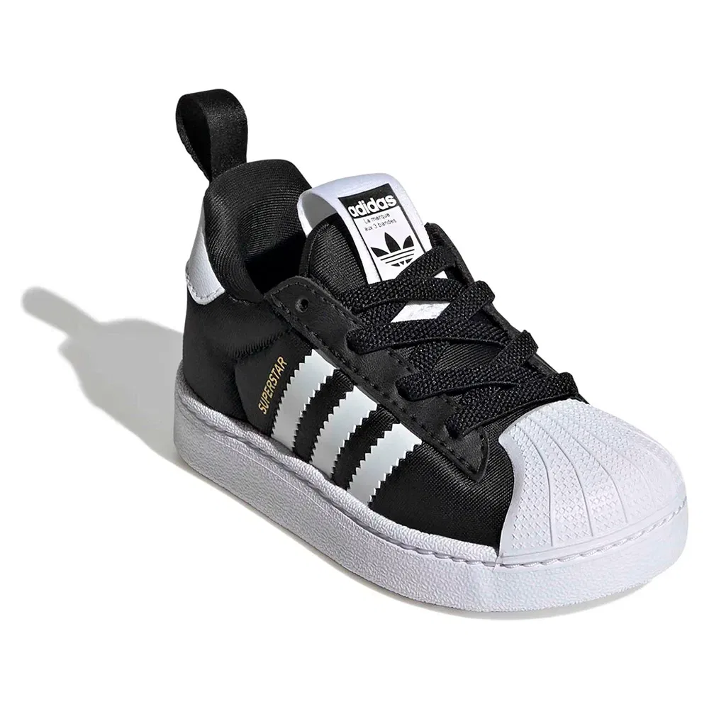 Кроссовки Superstar Adidas Originals, черный — фото 2