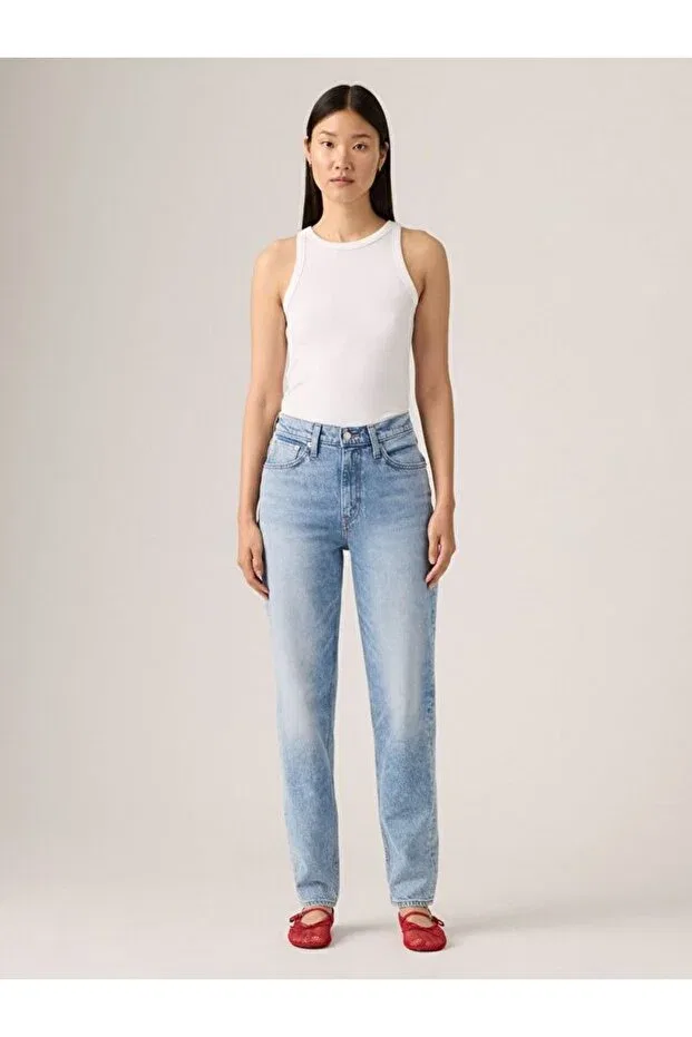 Женские джинсы с завышенной талией How's My Driving Levi'S, Med Indigo - Worn In