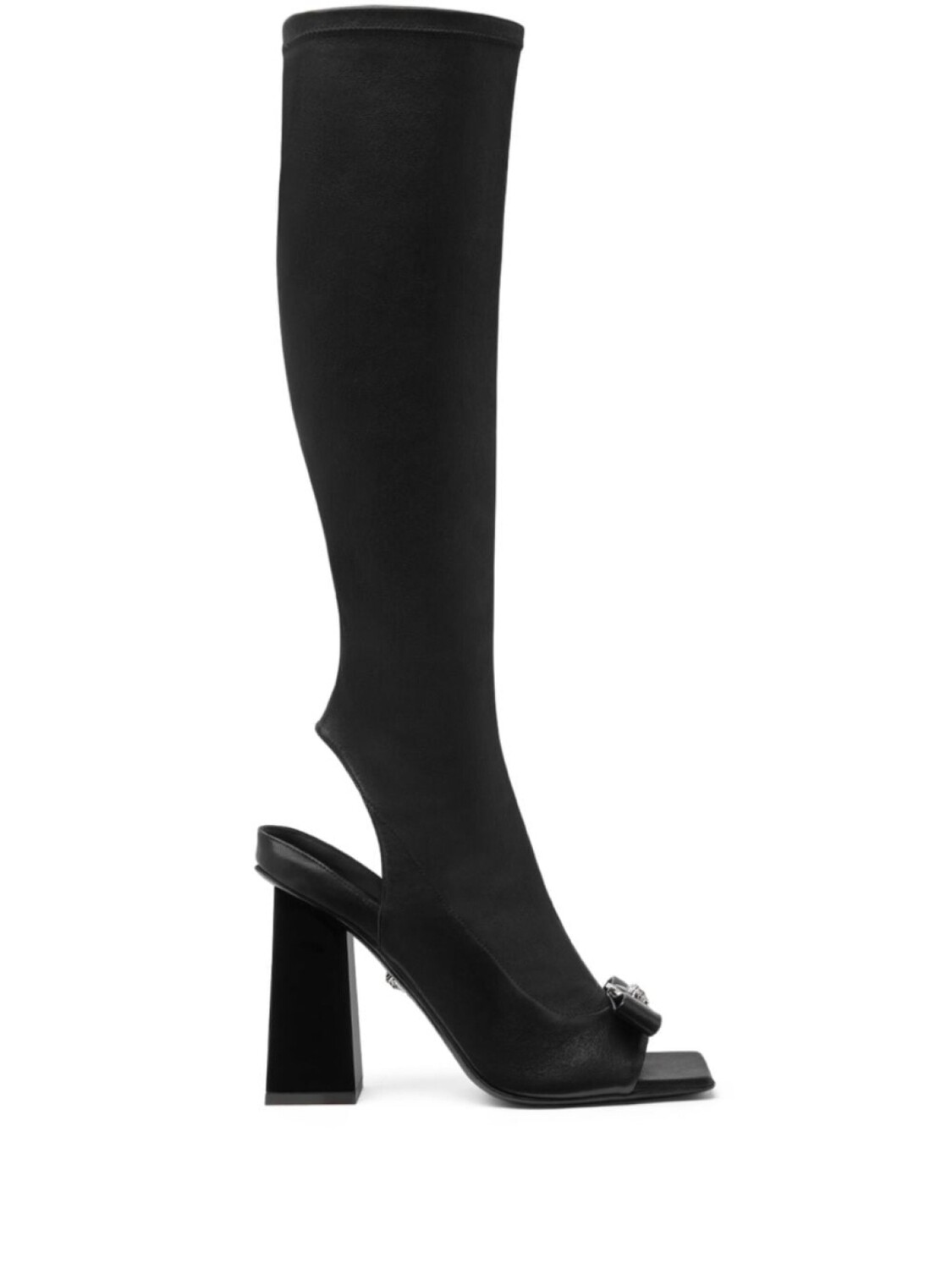 

Versace сапоги с декором Medusa, черный