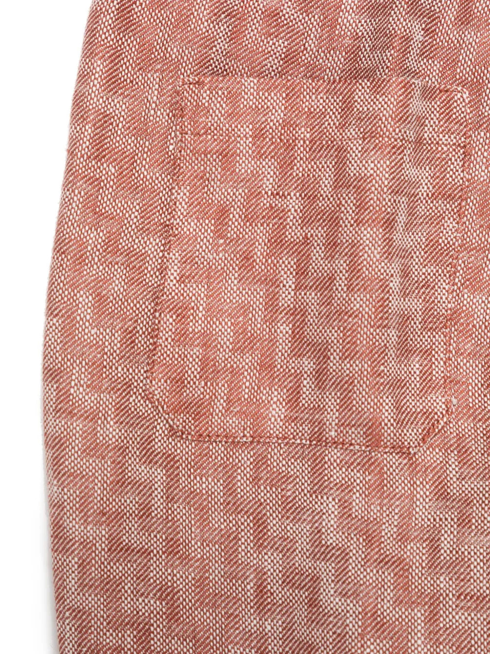 Зауженные брюки Missoni Kids, красный — фото 3