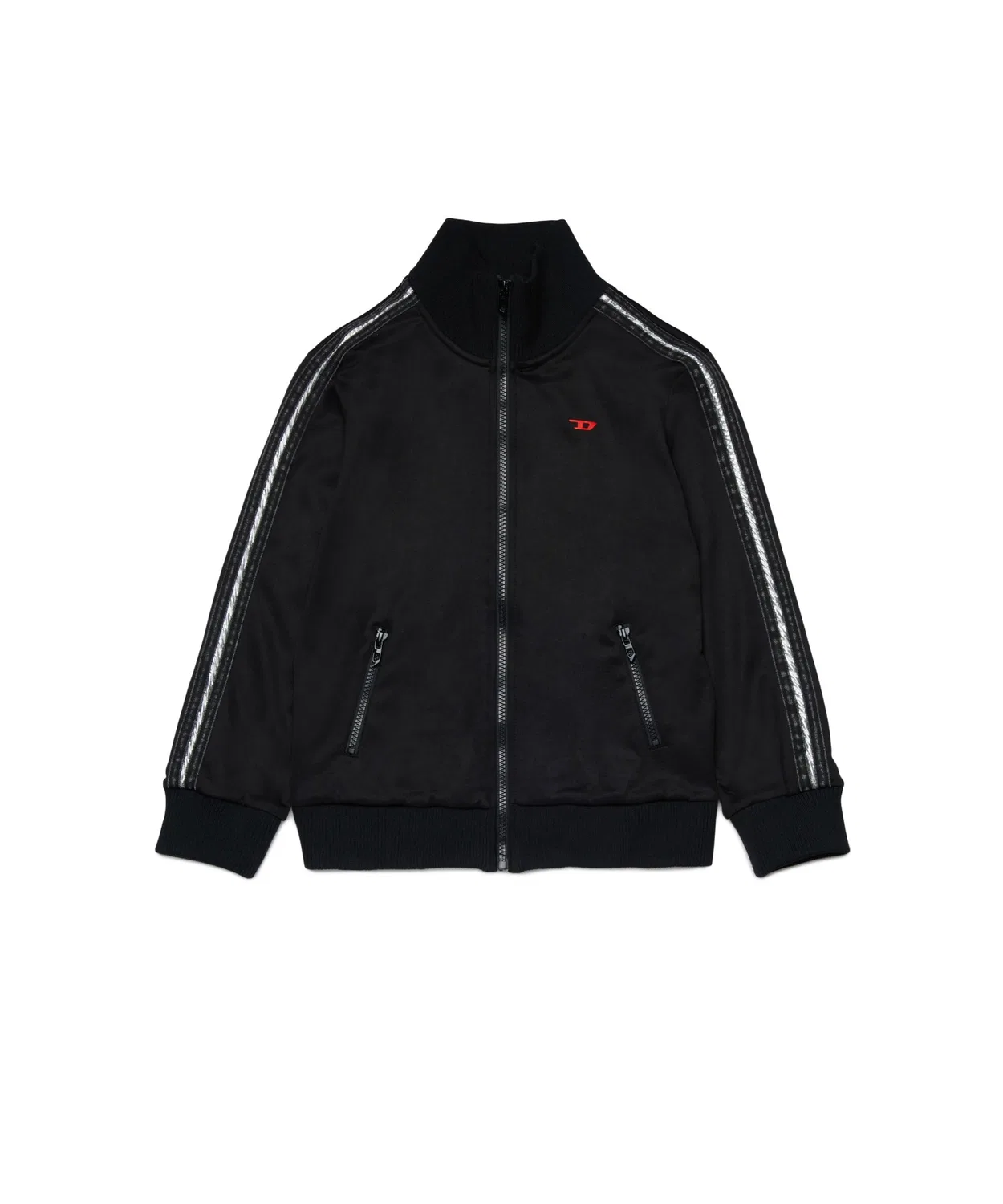 Детская куртка Diesel SACARON из флиса, чёрный