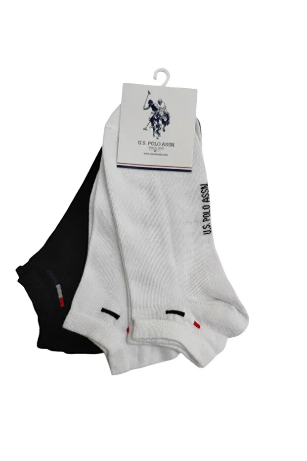 Мужские носки-пинетки 3-шт комплект James U.S. Polo Assn., White