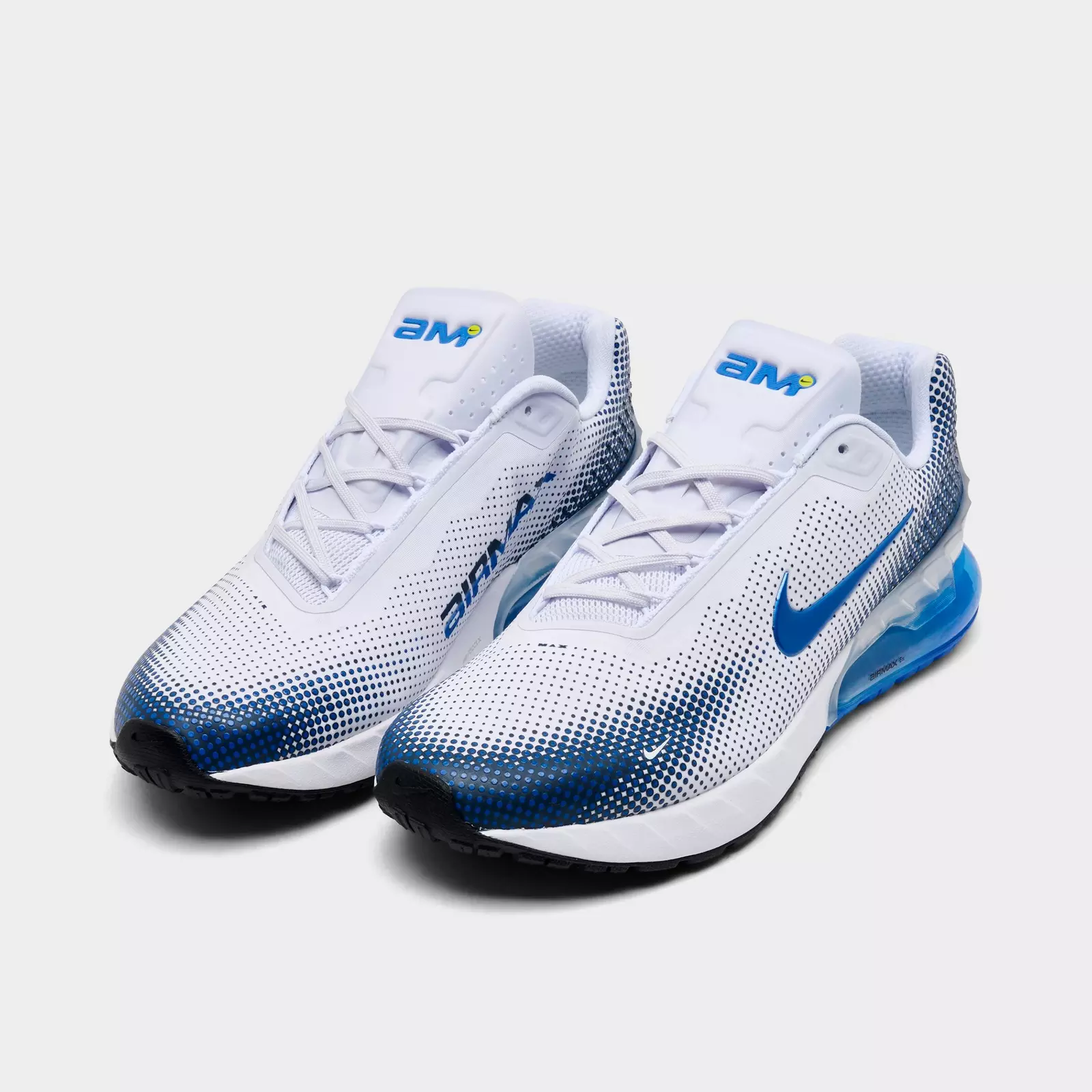 Nike Кроссовки Air Max Phoeni Abrasion Resistant Low Top Casual Running Shoes Men, белые, синие — фото 2