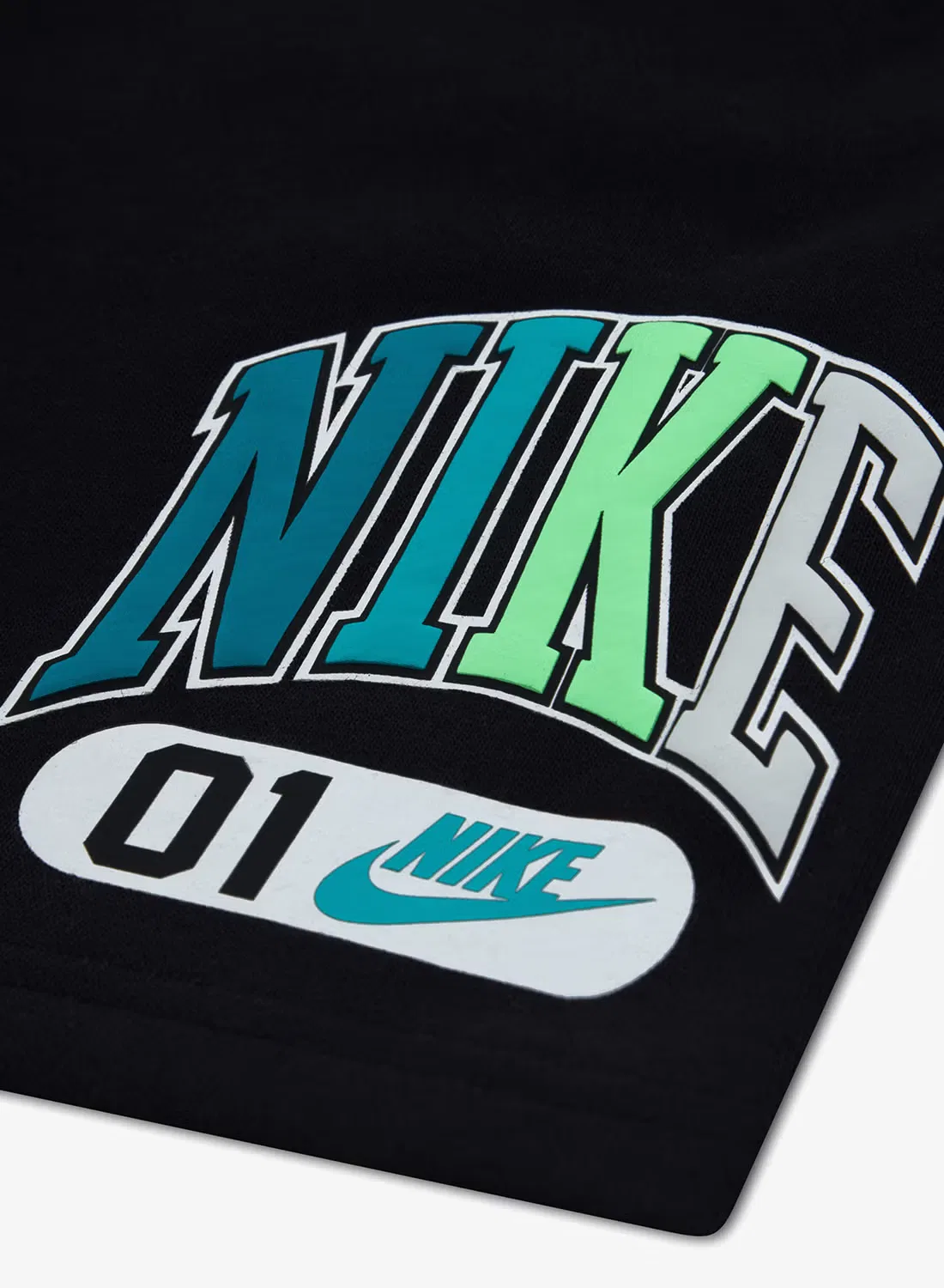 Шорты из флиса детские Nike, черный — фото 3
