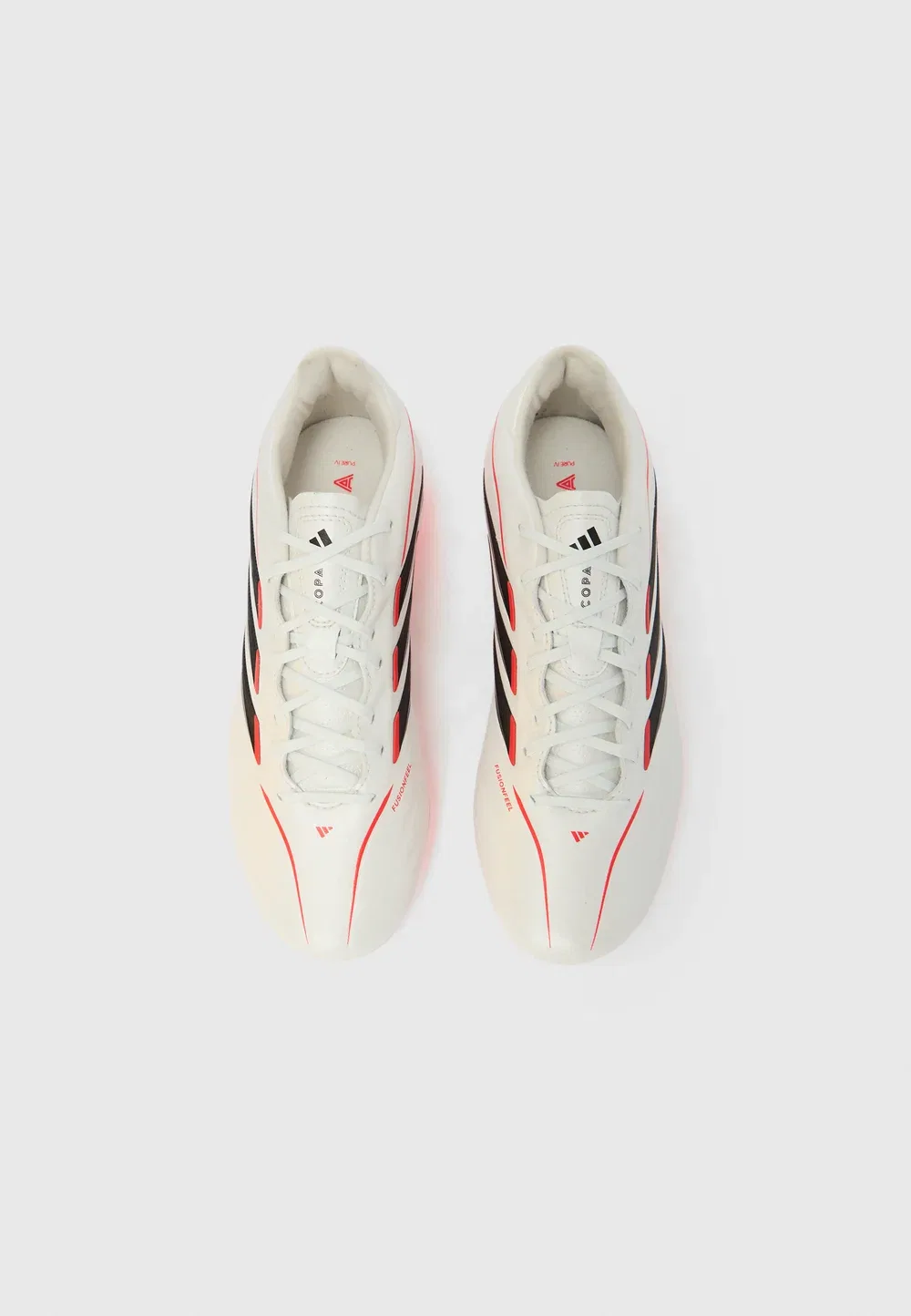 Футбольные бутсы Copa Pure IV League унисекс для твердого грунта Adidas Performance, Metallic/Core Black/Lucid Red — фото 4