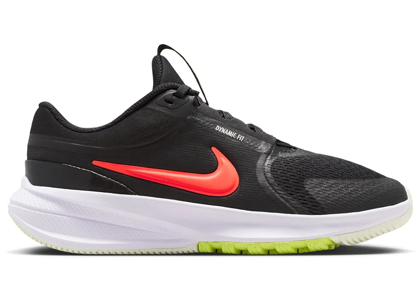 Детские кроссовки для бега с сетчатым верхом Nike Star Runner 5 Nike, Black/Anthracite/Volt Tint/Bright Crimson