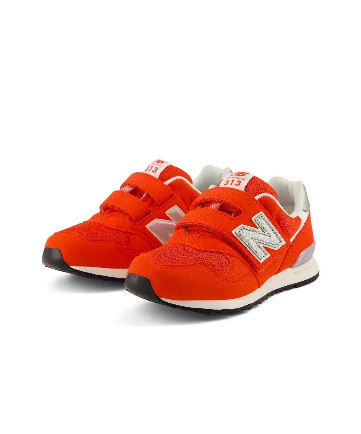 Детские кроссовки с липучкой 313 v2 New Balance, Красный — фото 3