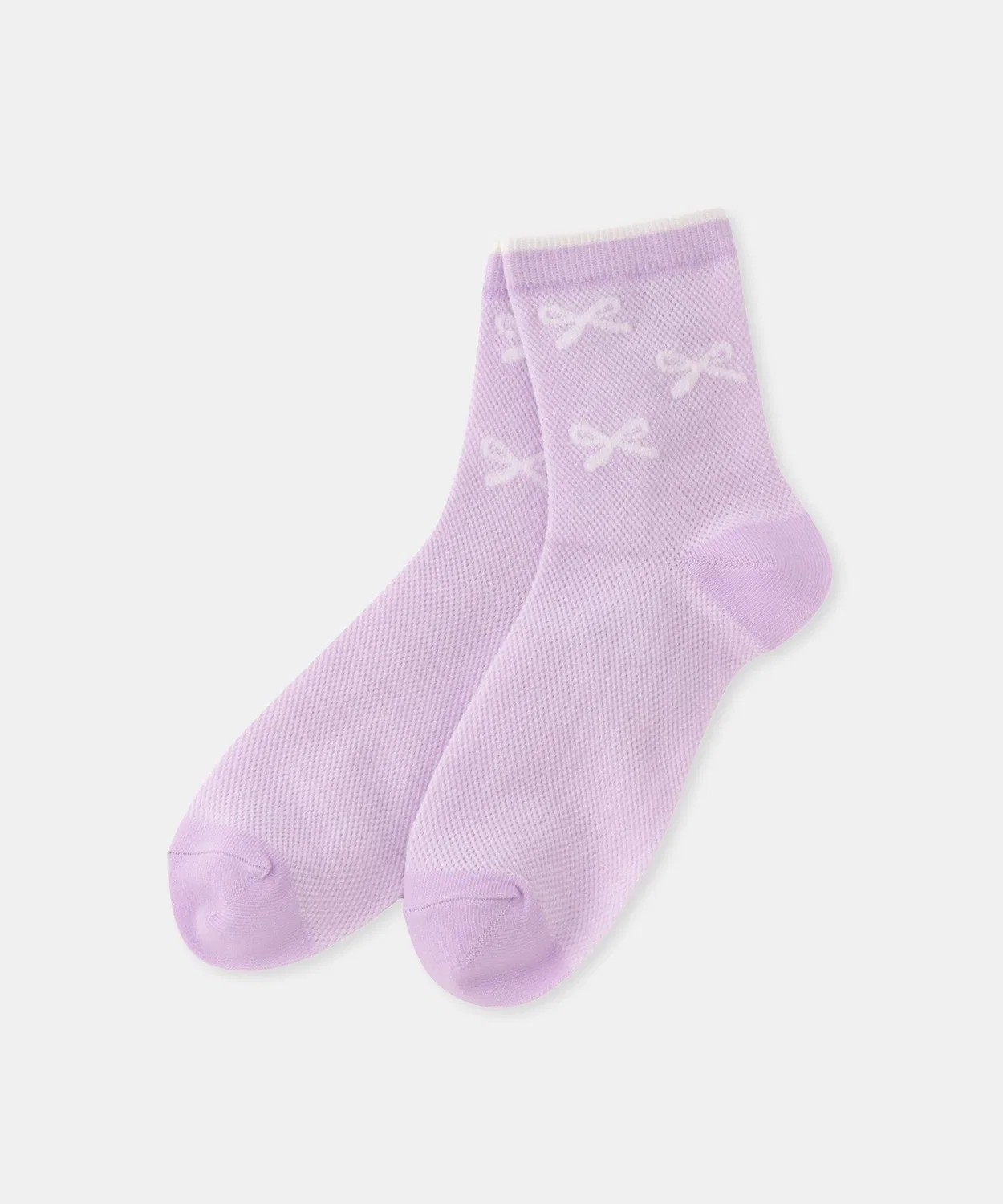 Детские носки с принтом Ribbon Mesh ROPE' PICNIC, Lavender