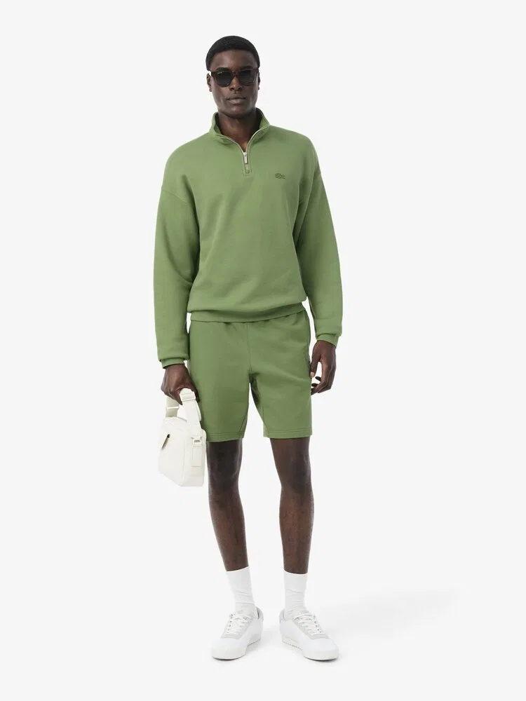 Футболка с длинным рукавом LACOSTE SH7759, Green — фото 4