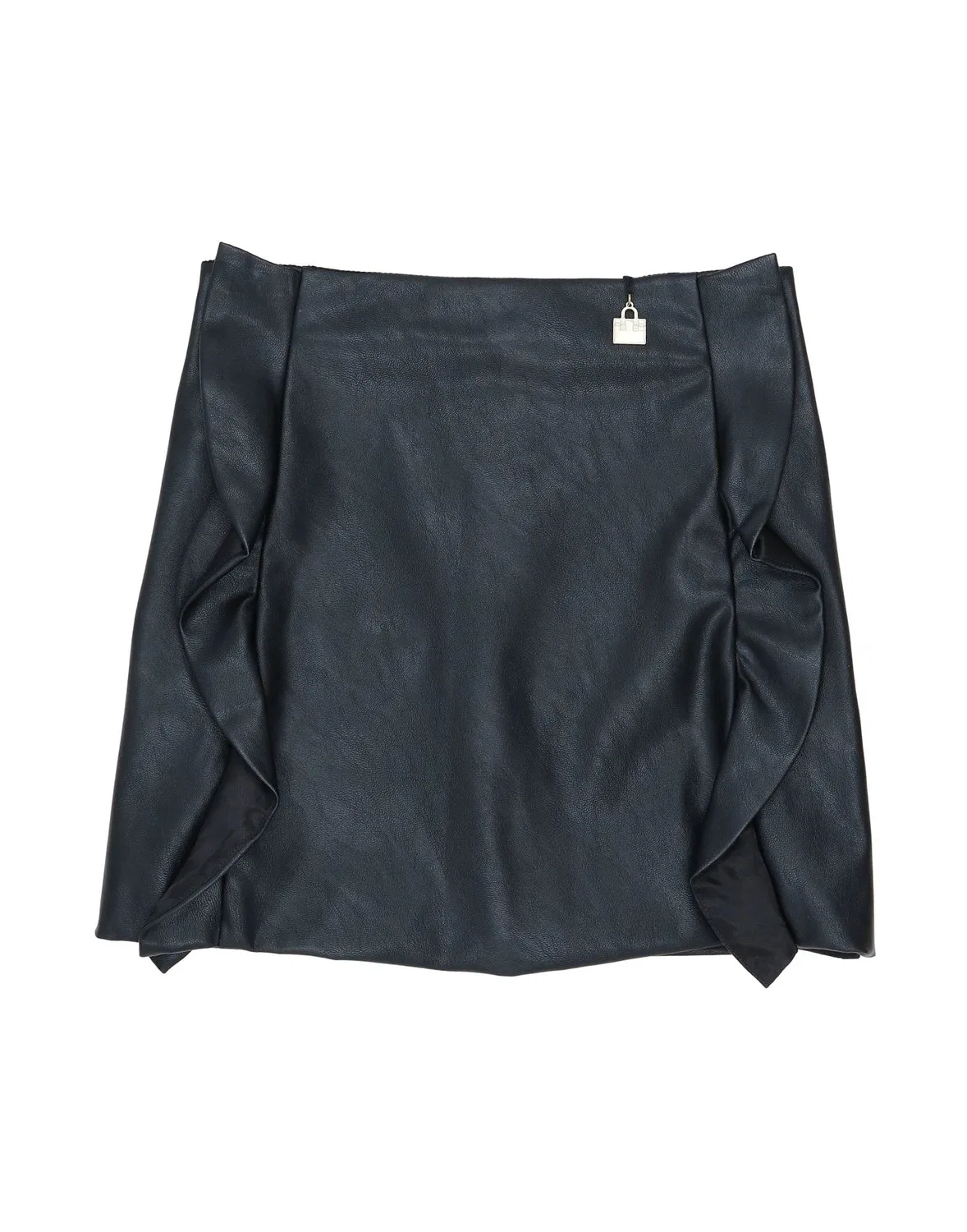 Детская юбка для девочек с покрытием Coated Fabric Elisabetta Franchi, черный