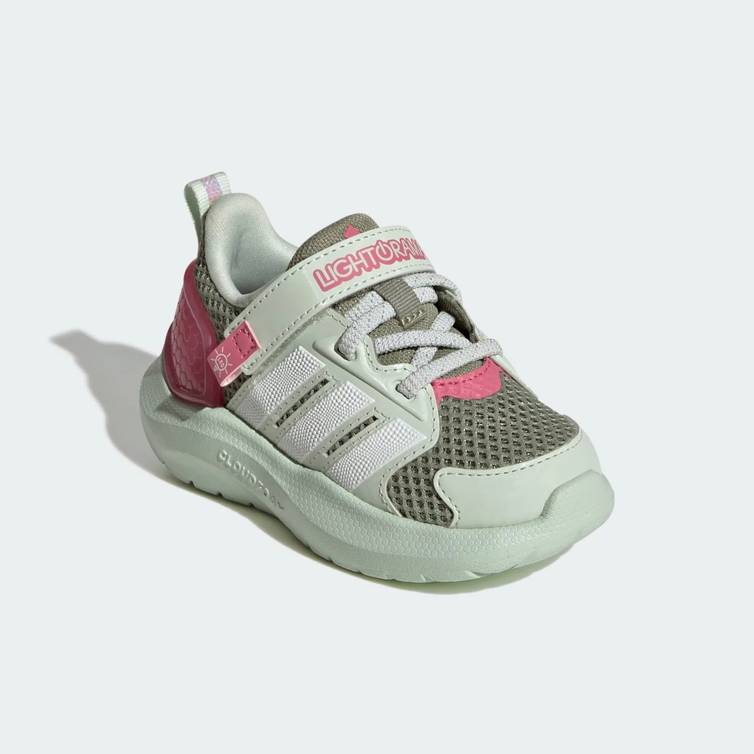 Кроссовки Adidas Sportswear Lightorama, зеленый — фото 4