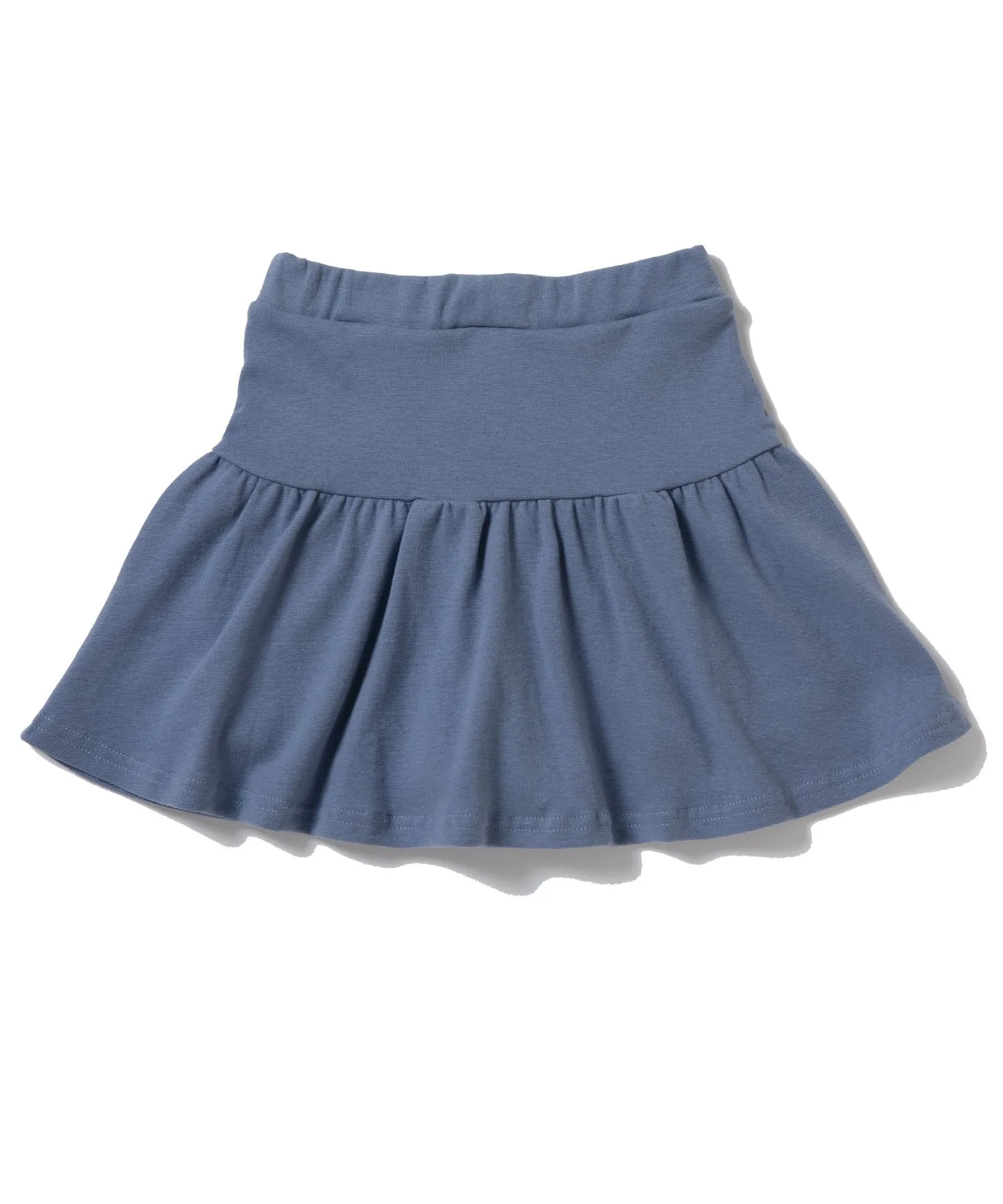 Юбка однотонные юбки длиной 1/4 Ever Closet, Matte Blue — фото 3