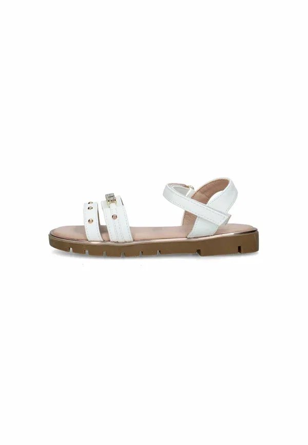 Сандалии с декоративными шипами Pk320 Patrizia Pepe, белый
