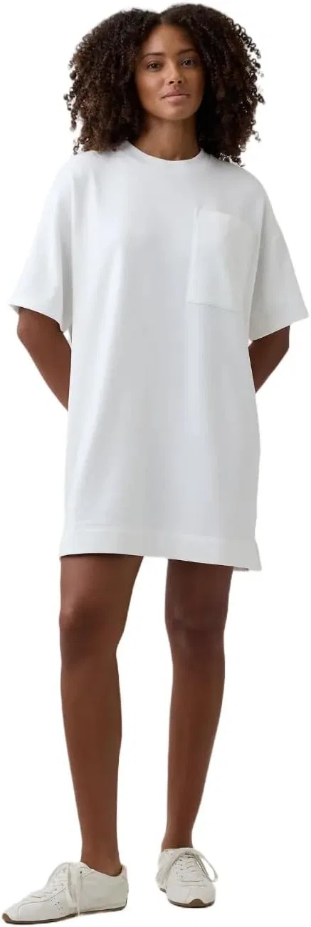 Женское платье логотип GAP, New Off White