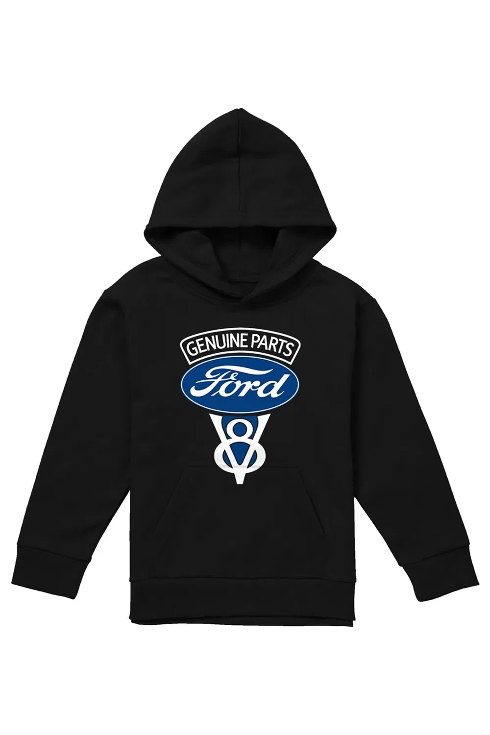 Детское худи V8 genuine parts Ford, Black